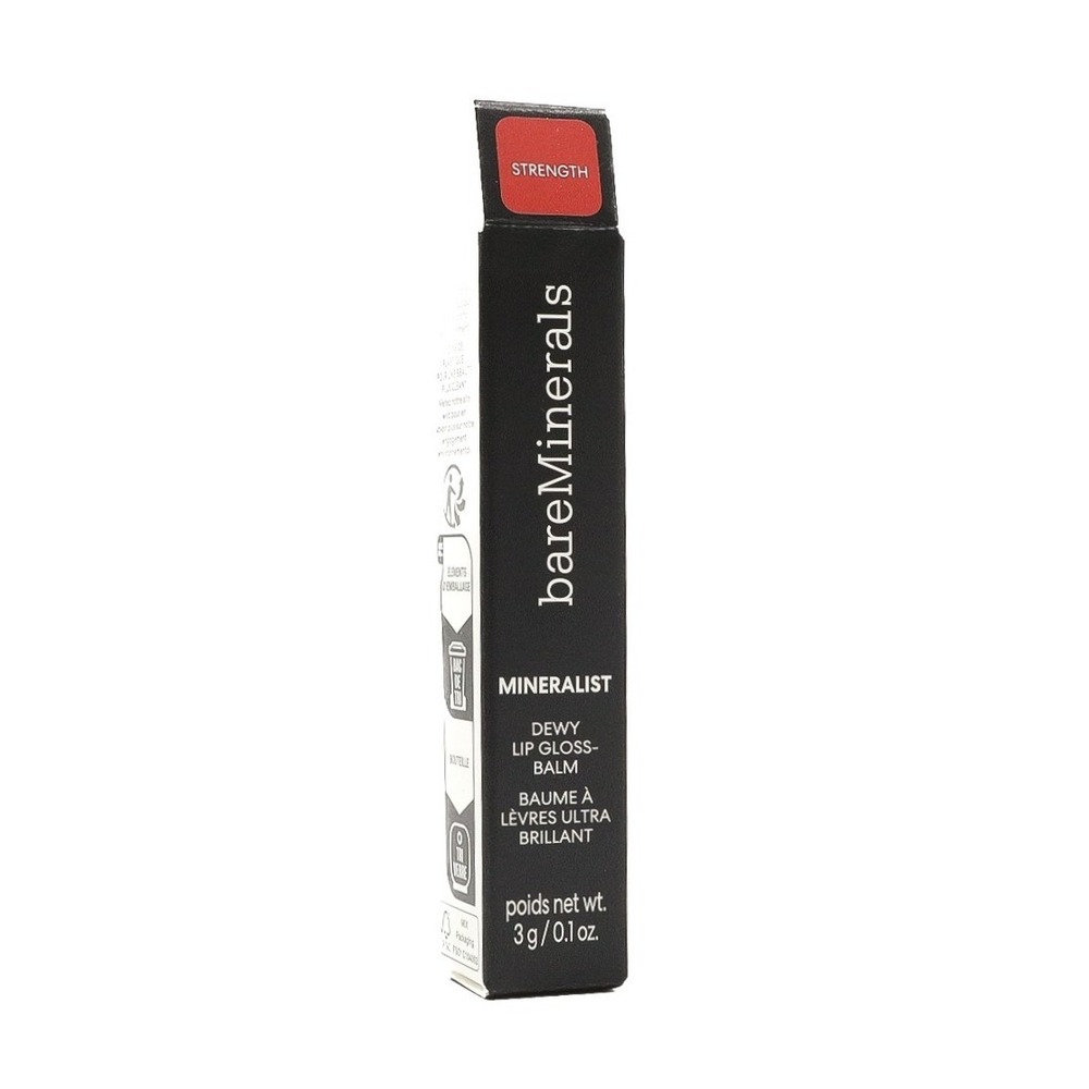 bareMinerals - Mineralist Dewy Lip Gloss-Balm - Strength - 0.1 oz.